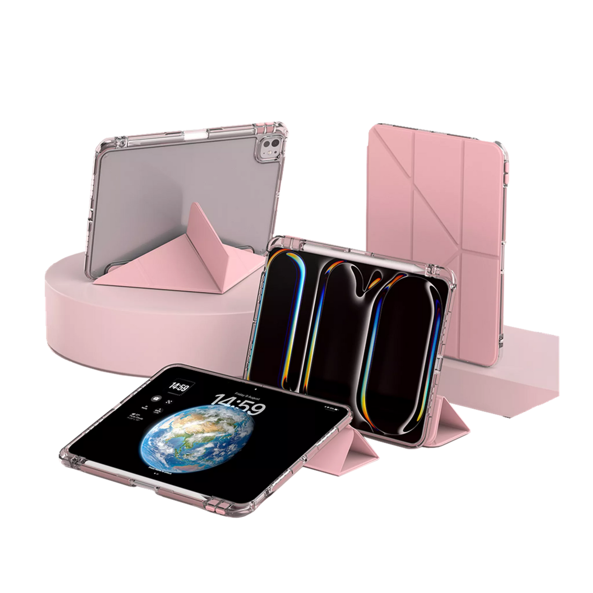 Mutural - Clear-Pro Case for iPad