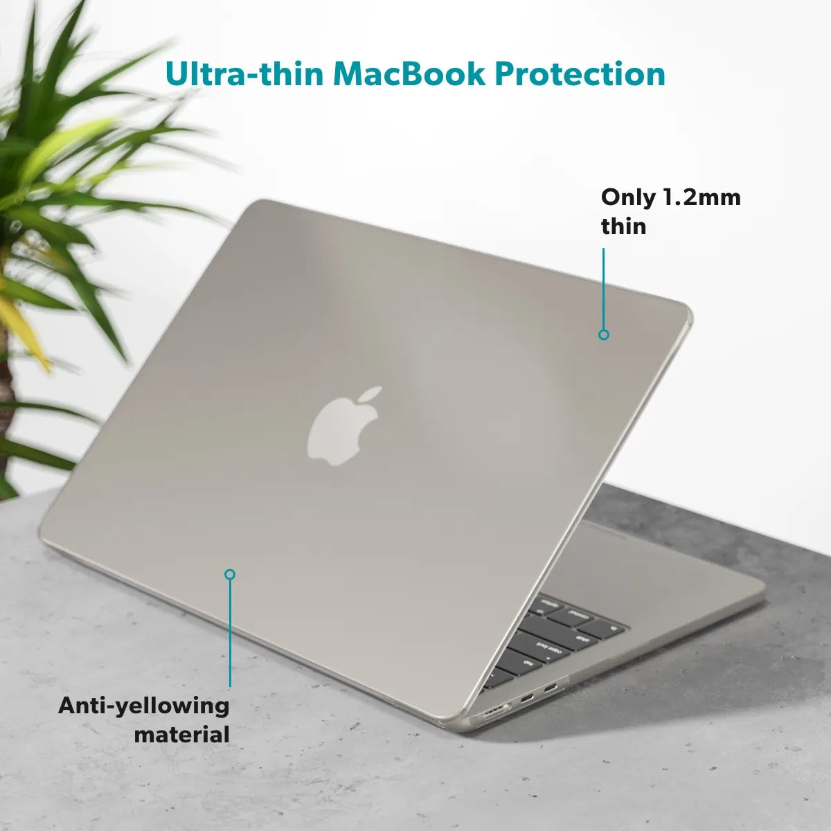 Epico Slim Shell MacBookPro 16" (M1-M4) (A2485/A2780/A2991/A3403/A3186) - Matt Transparent