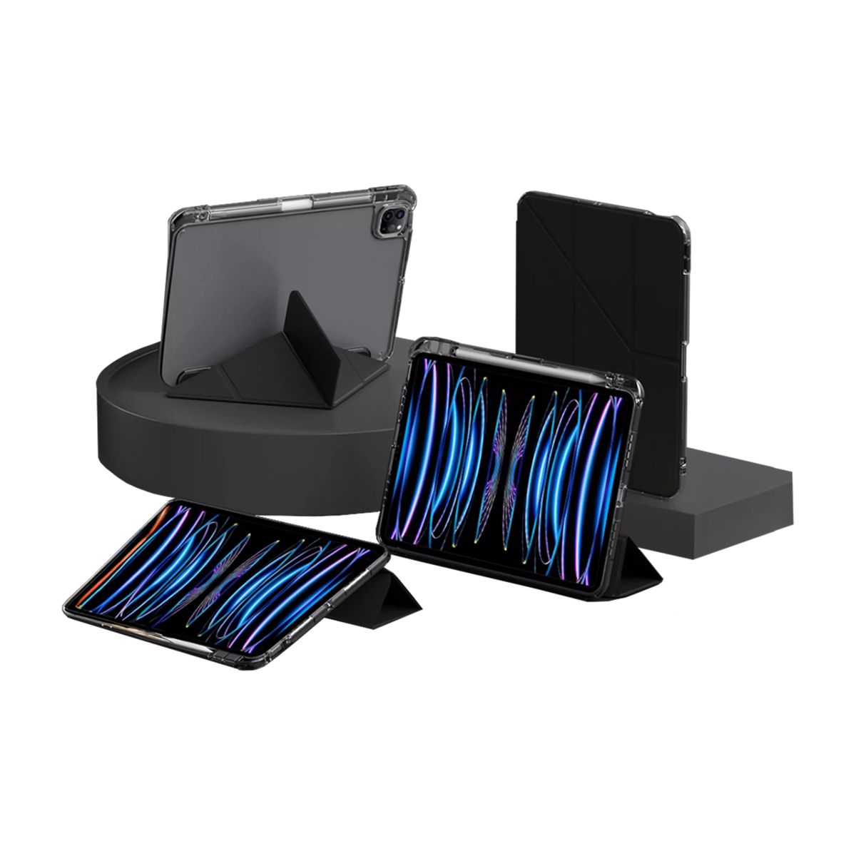 Mutural - Clear-Pro Case for iPad