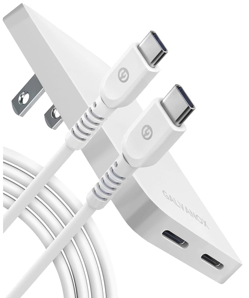 20W Dual Port USB-C & USB-A Power Adapter