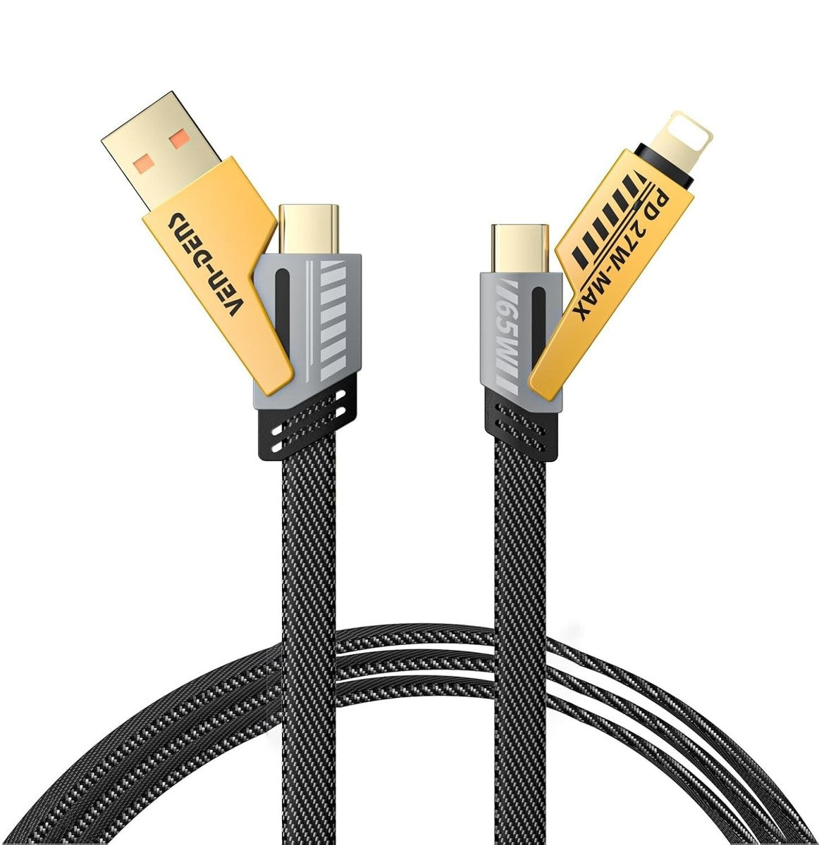 4-In-1 Adaptable Fast Charging Data Cable
