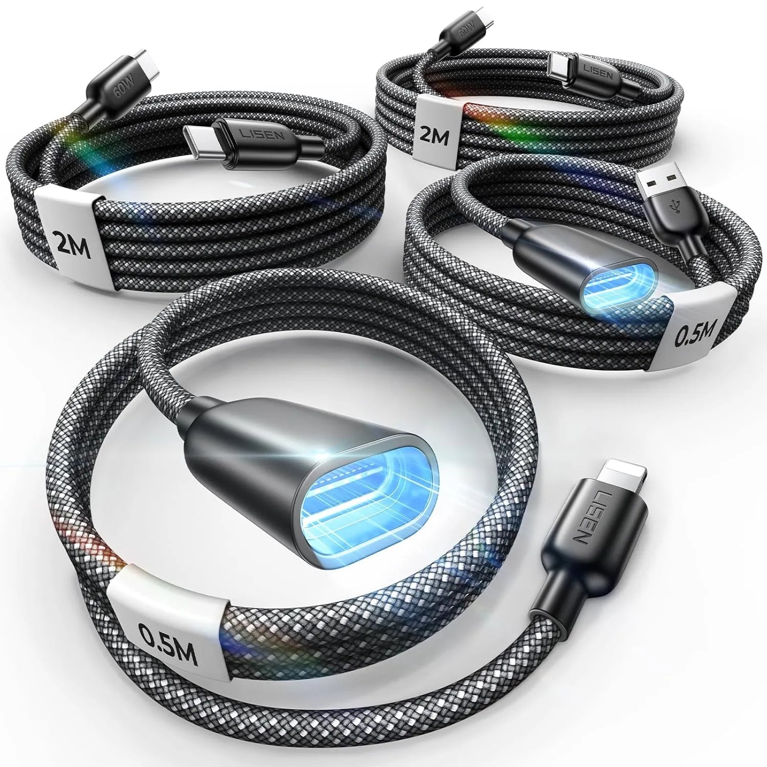 4-In-1 Adaptable Fast Charging Data Cable