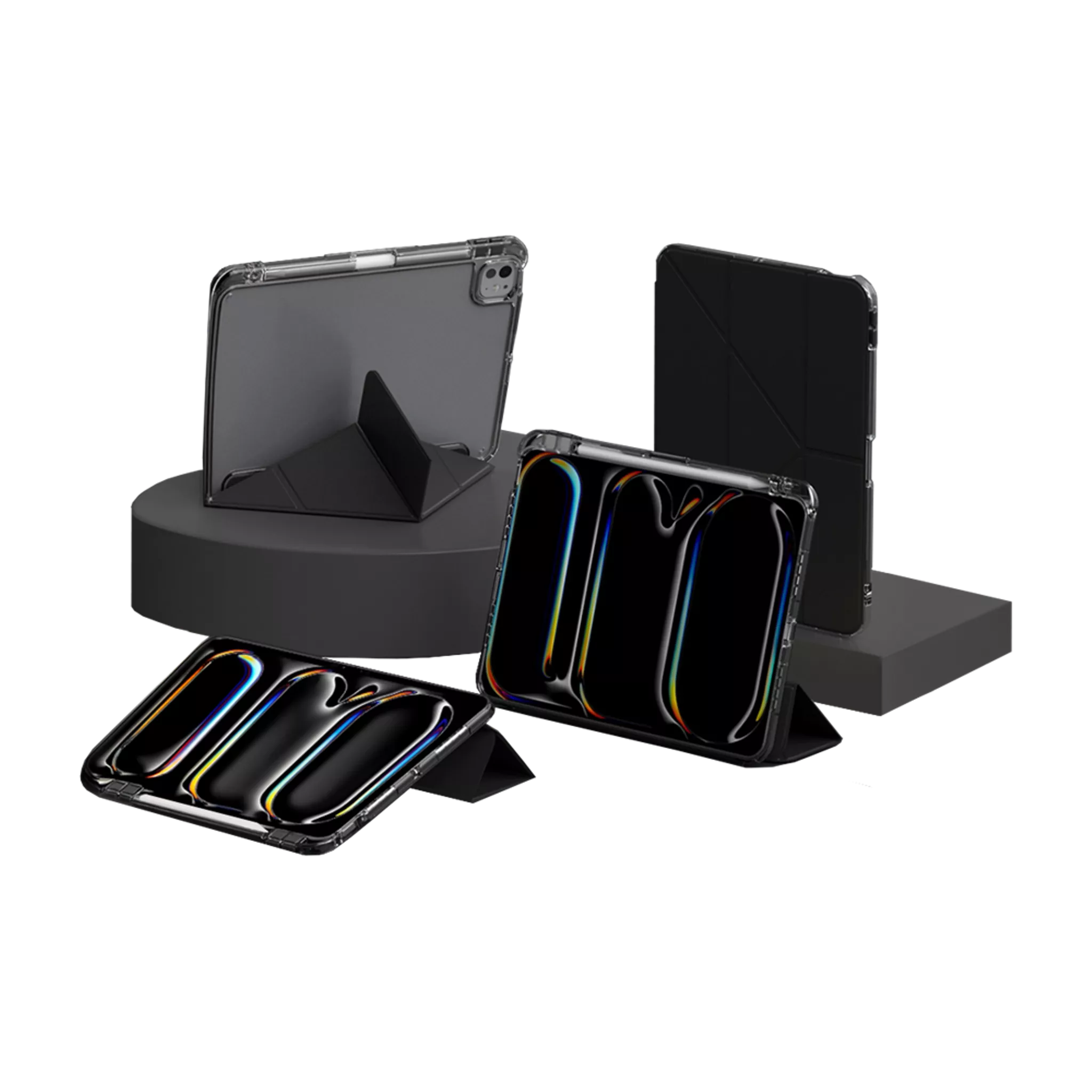 Mutural - Clear-Pro Case for iPad