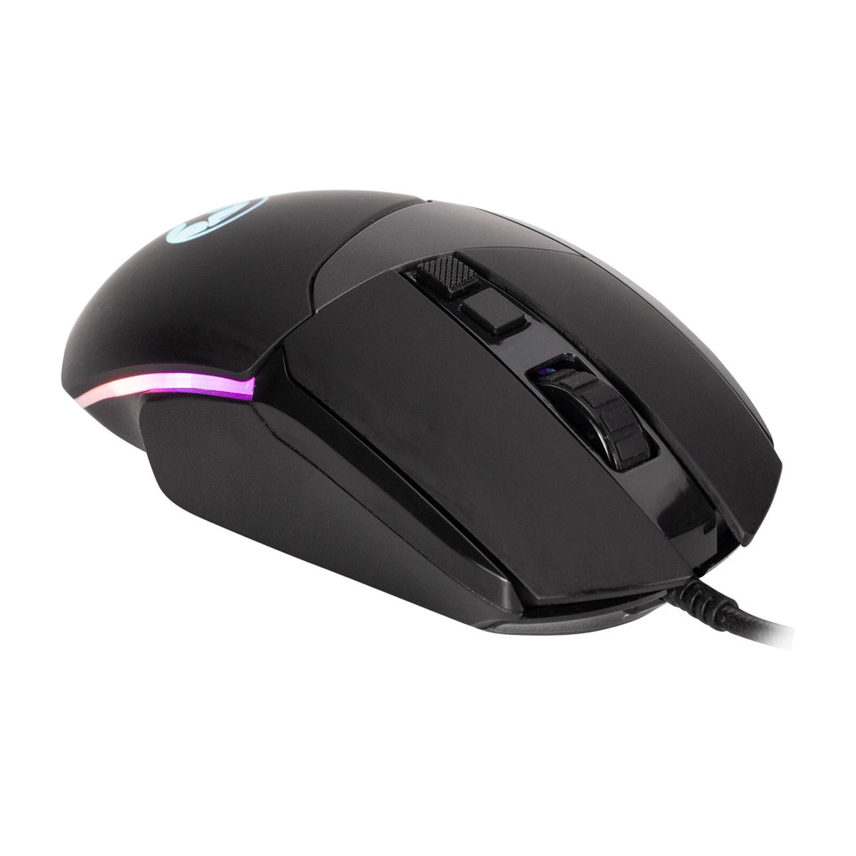 Marvo Scorpion M411 Duke 60 USB RGB Programmable Gaming Mouse - Black