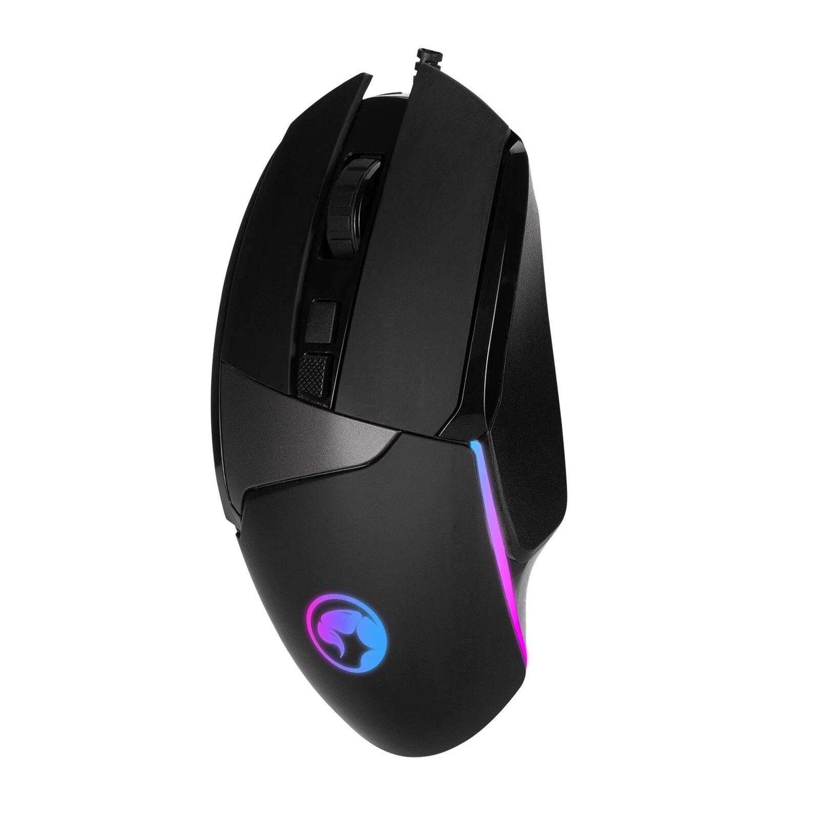 Marvo Scorpion M411 Duke 60 USB RGB Programmable Gaming Mouse - Black
