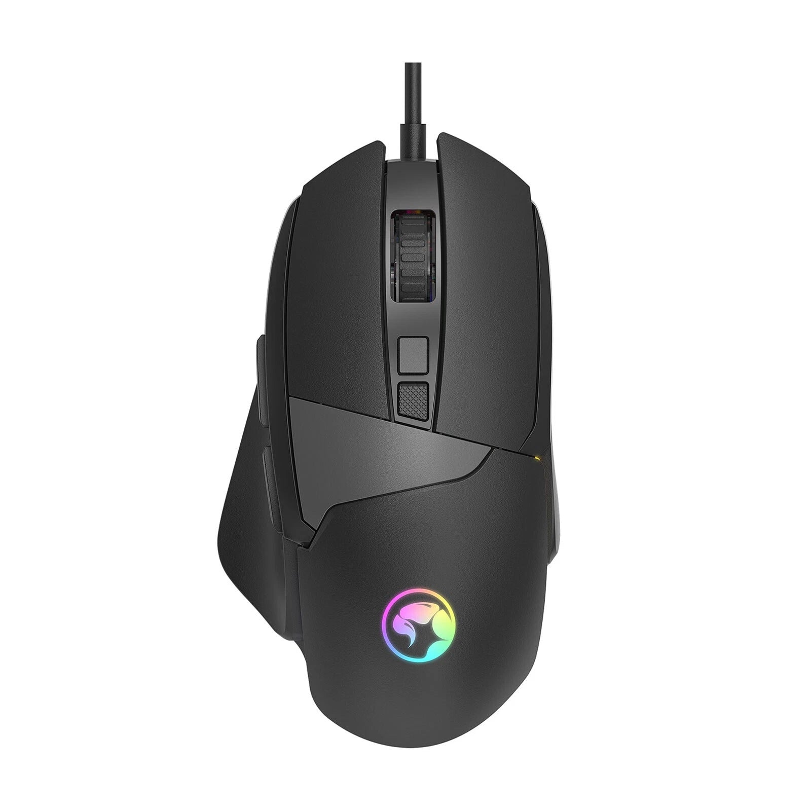 Marvo Scorpion M411 Duke 60 USB RGB Programmable Gaming Mouse - Black