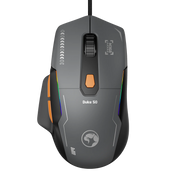 MARVO Duke 50 M368W Wireless Gaming Mouse, Tri-Mode Connectivity USB, 2.4GHz & Bluetooth, 6 DPI levels (800 - 12800), 1000Hz Polling Rate, 13 Mode RGB Backlighting
