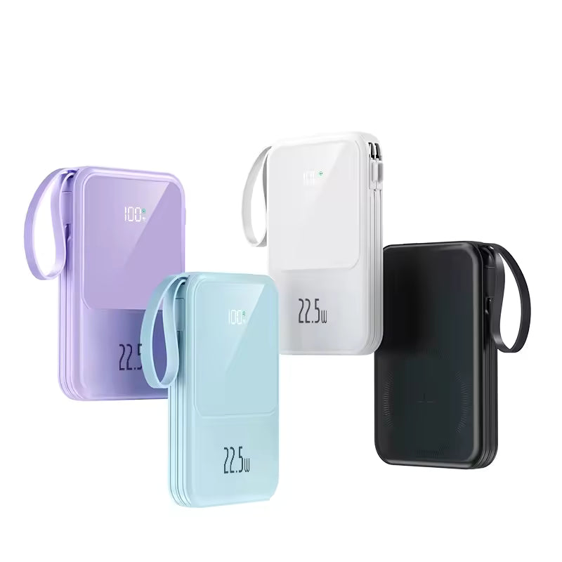 WYEFLUX Dual Ports 22.5w Fast Charging Power Bank