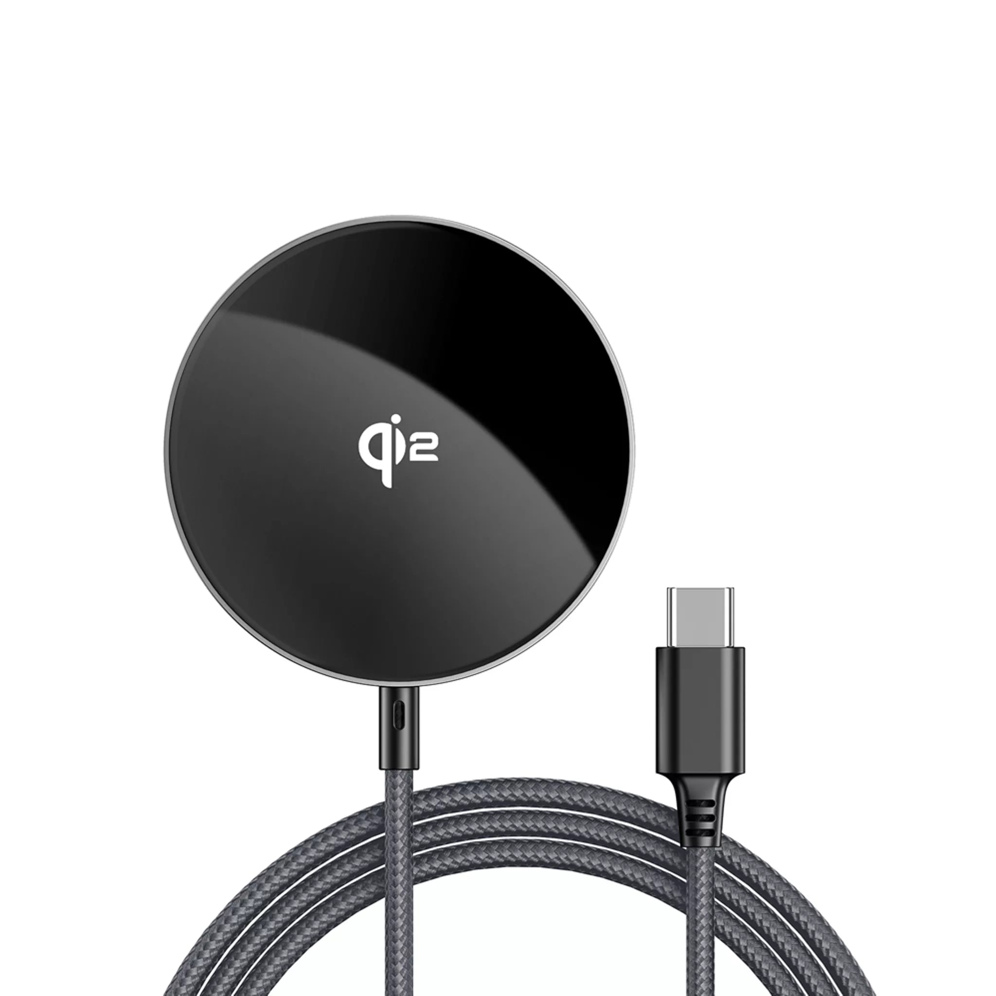 Acefast - USB-C to MagSafe Qi2 Cable for all iPhone 17, iPhone 16, iPhone 15, iPhone 14, iPhone 13 & iPhone 12 Devices - Black