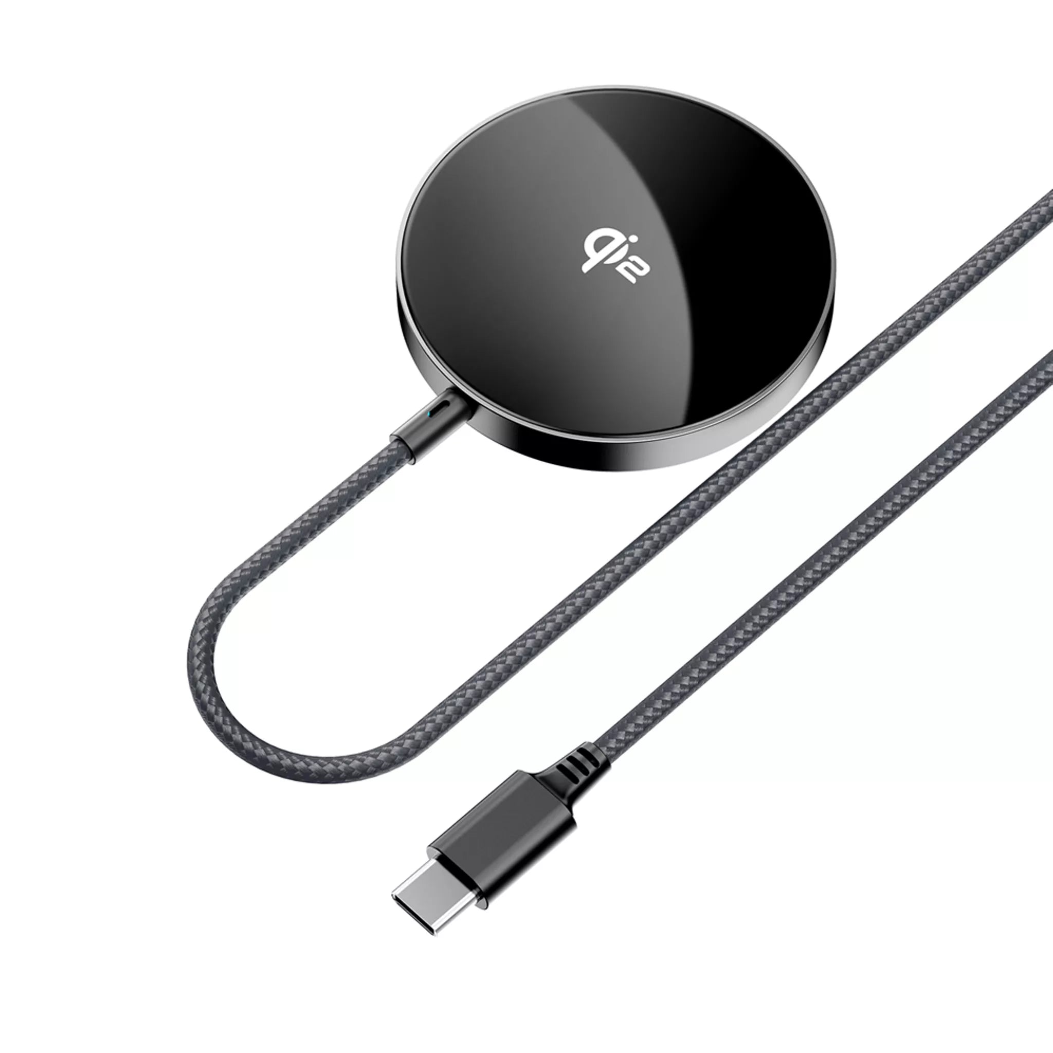 Acefast - USB-C to MagSafe Qi2 Cable for all iPhone 17, iPhone 16, iPhone 15, iPhone 14, iPhone 13 & iPhone 12 Devices - Black