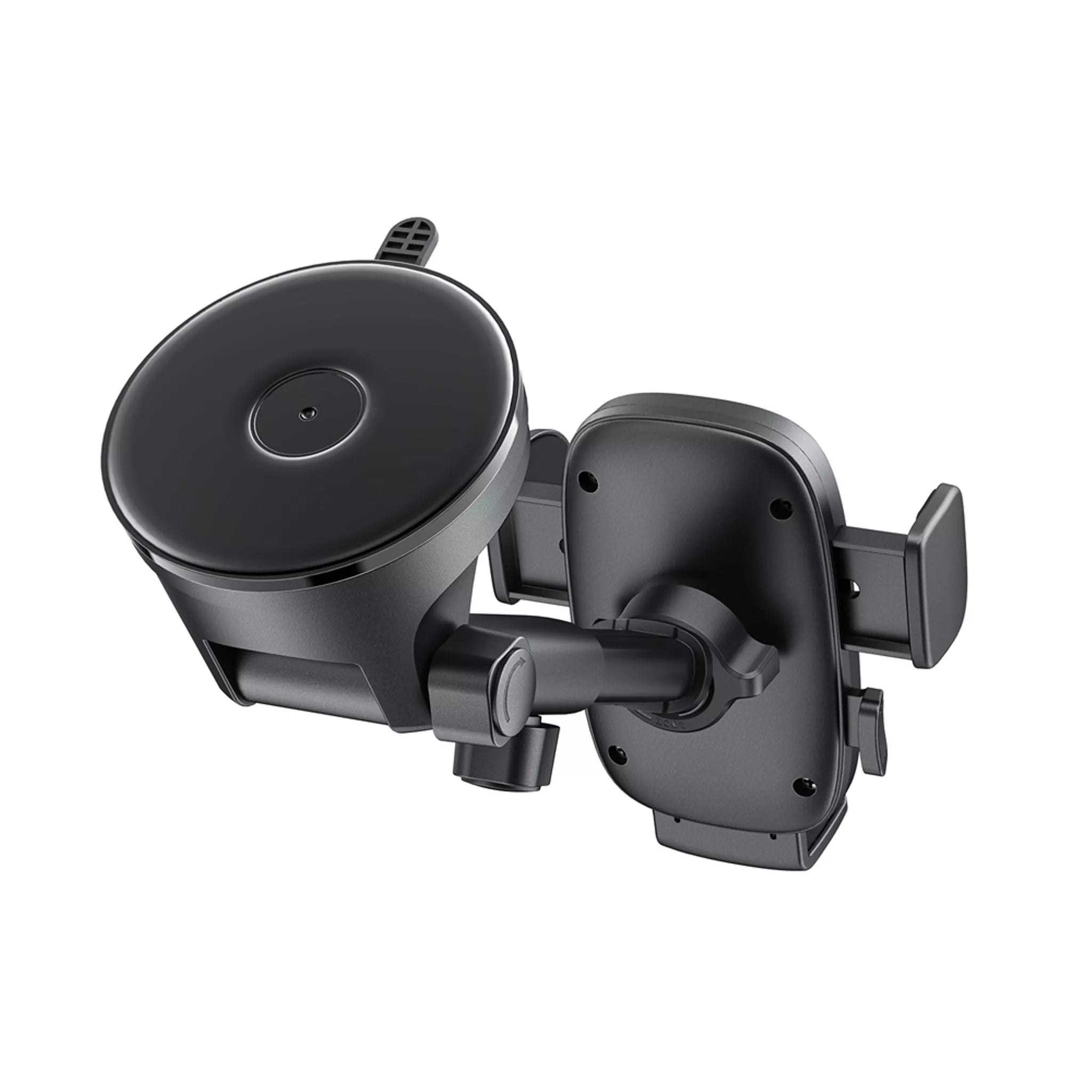 Acefast - Universal One-Key Lock Car Dashboard Holder - Black