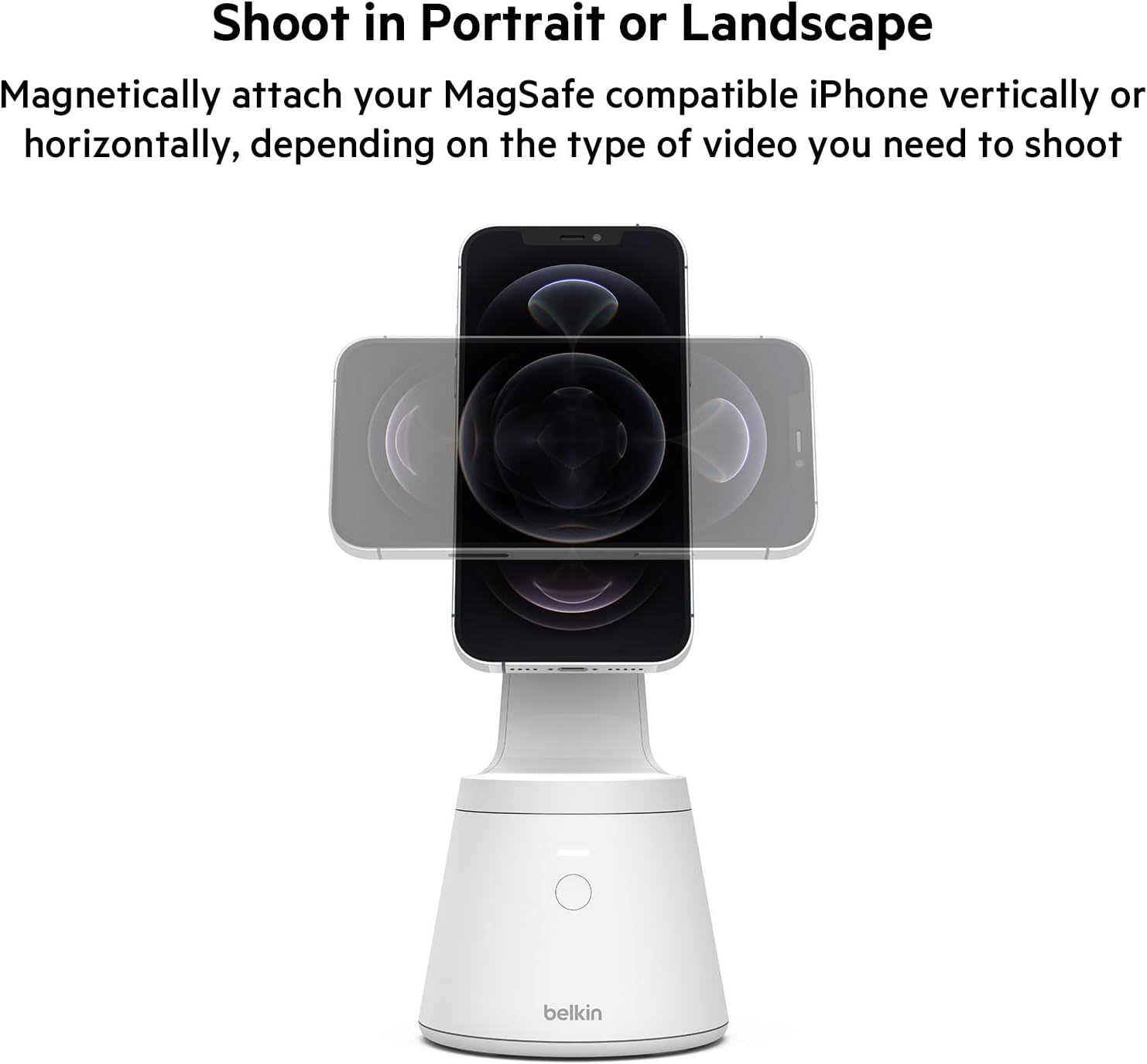 Belkin Face Tracking MagSafe Phone Mount for iPhone