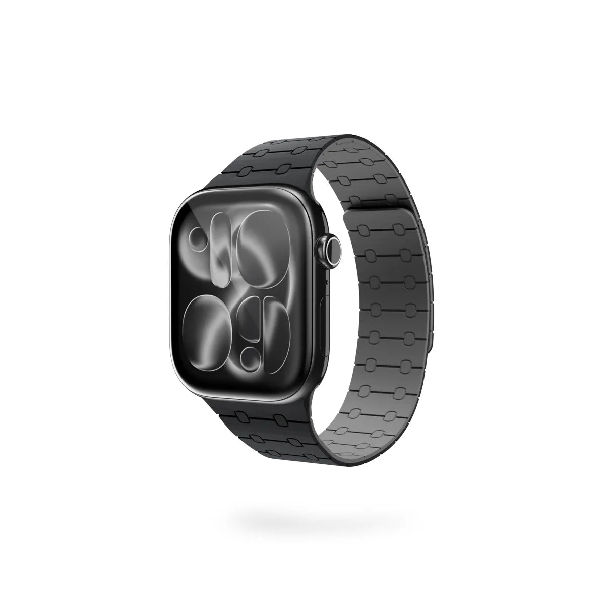 "Epico Magnetic+ Silicone Watch Band for Apple Watch SE  (44mm)/Series 1-9 (42/44/45mm) 10-11 (46mm)/Ultra (49mm)
