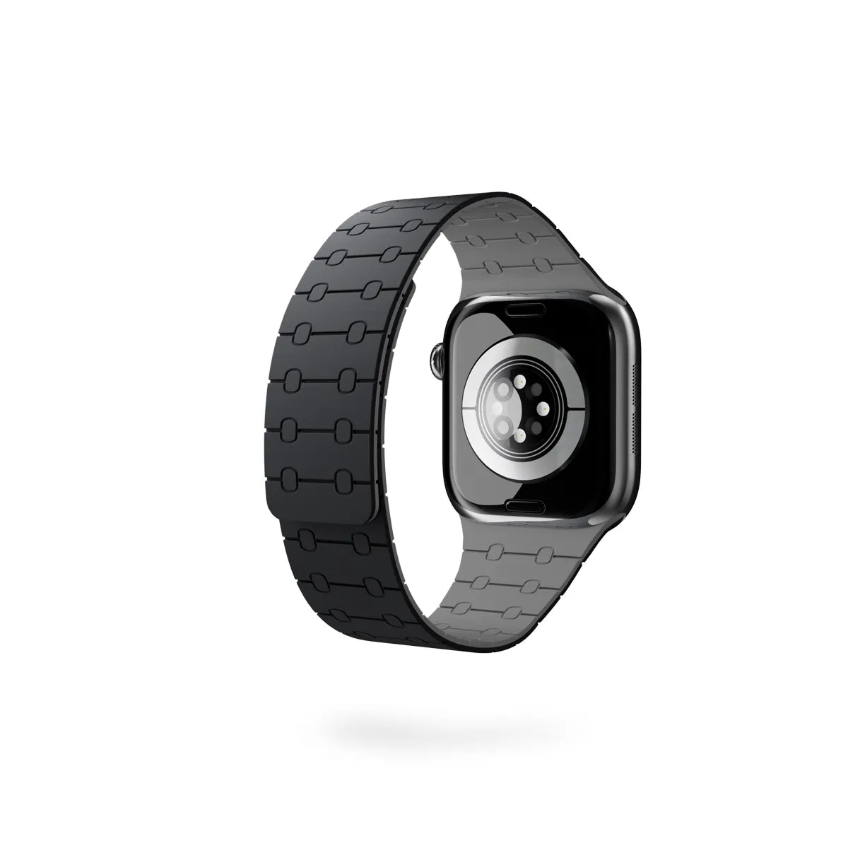 "Epico Magnetic+ Silicone Watch Band for Apple Watch SE  (44mm)/Series 1-9 (42/44/45mm) 10-11 (46mm)/Ultra (49mm)