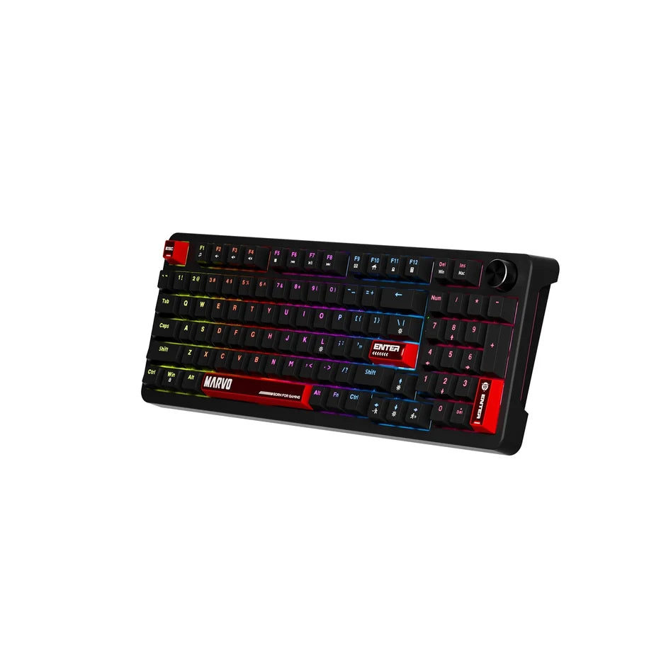 Marvo Scorpion KG937 Arma 98 Wired Hot Swappable Mechanical Backlit UK Layout Gaming Keyboard