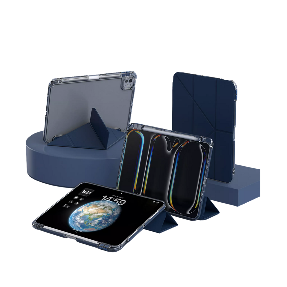 Mutural - Clear-Pro Case for iPad