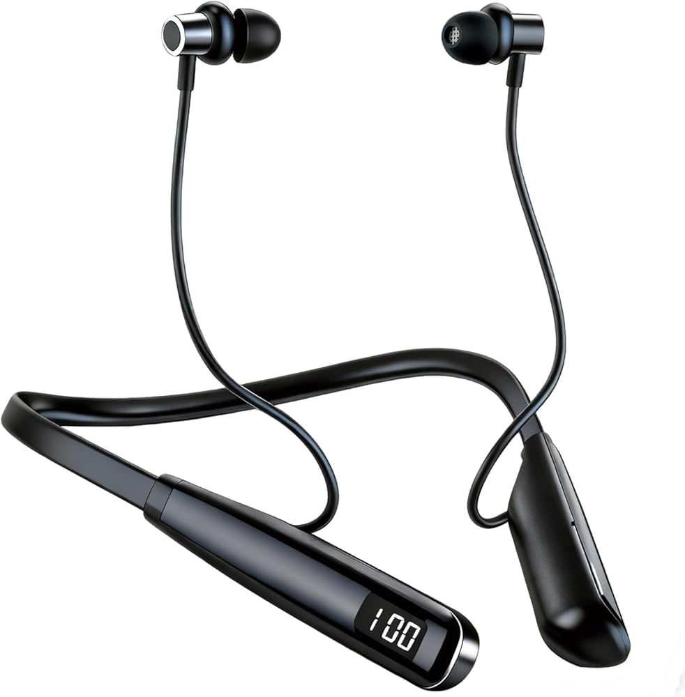 Neck-Mount Wireless Sport Earphone