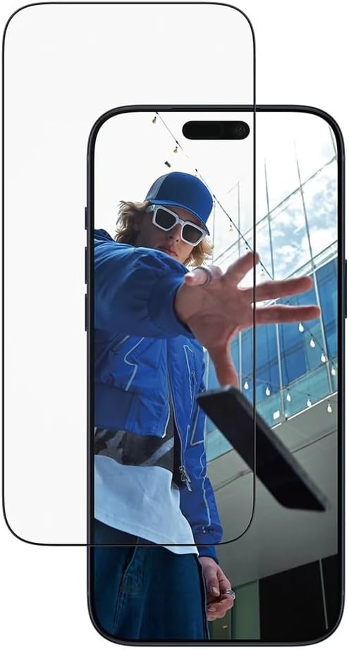 Panzer Glass Ultra-Wide Fit Scratch Resistant Screen Protector with Drop Protection