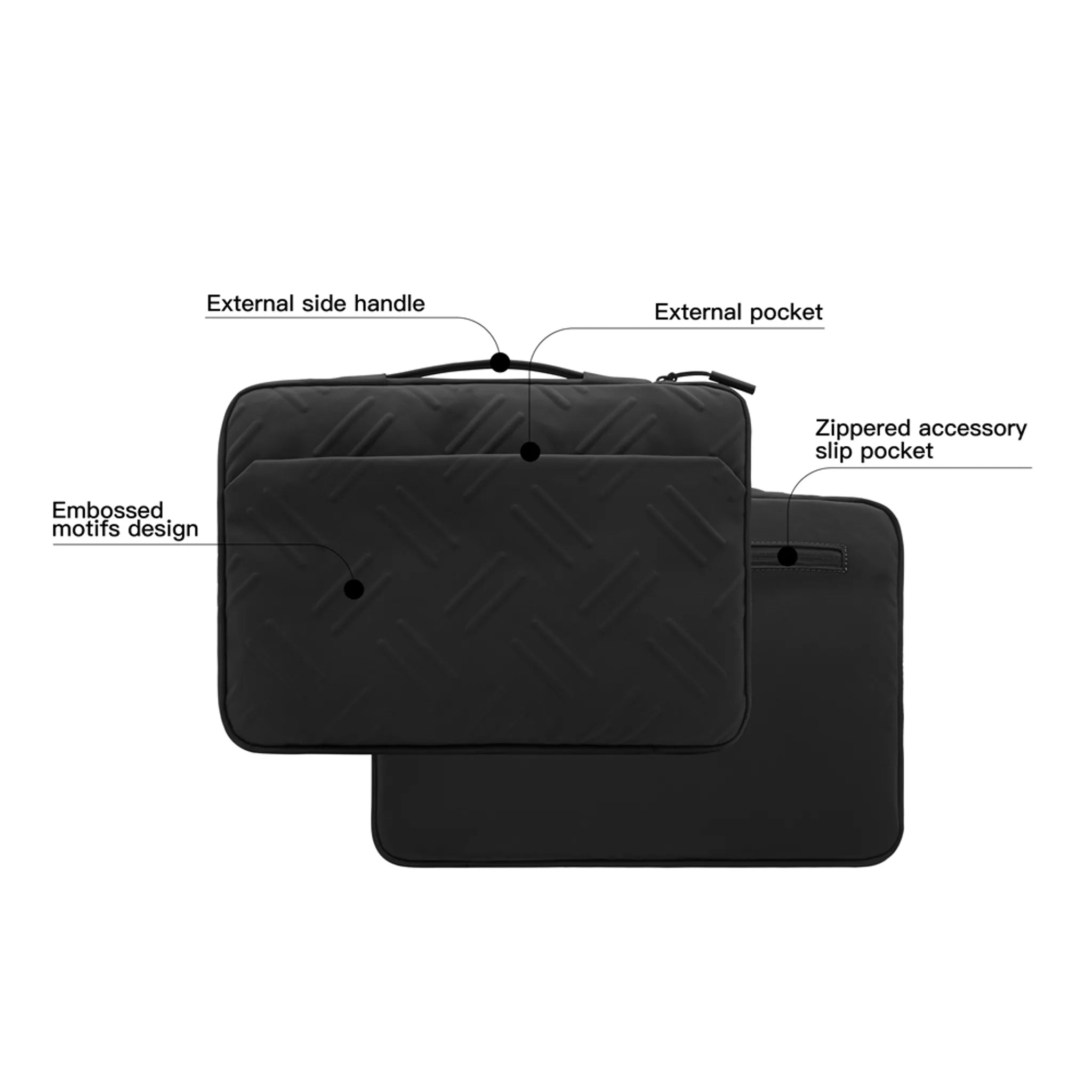 Mutural - Urban Utility - 13 to 14" Universal Notebook & Laptop Sleeve Bag
