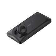 Veger - MagMulti - 10,000mAh 22.5W PD Wireless Charging Powerbank for Apple iPhone, Watch & AirPods - Black