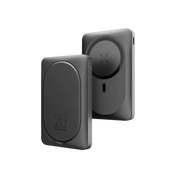 Veger - MagOn Pro - 10,000mAh 22.5W MagSafe Powerbank & Kickstand - Black