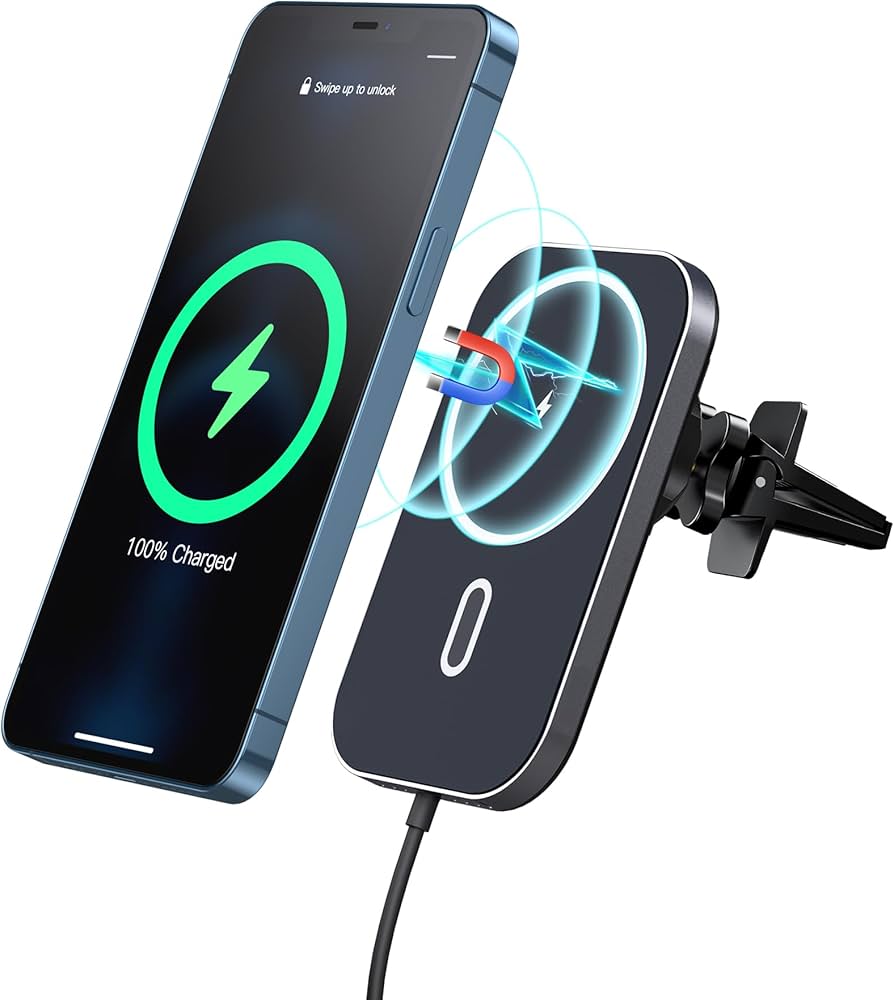 Wireless Magnetic Charging & Vent Holder