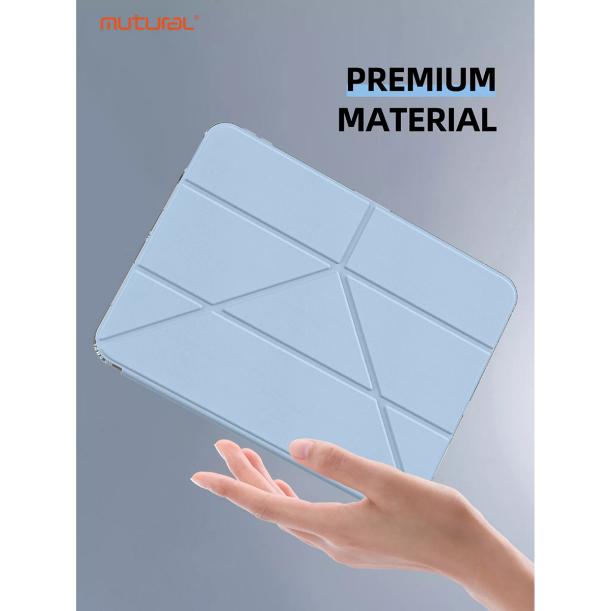Mutural - Clear-Pro Case for iPad