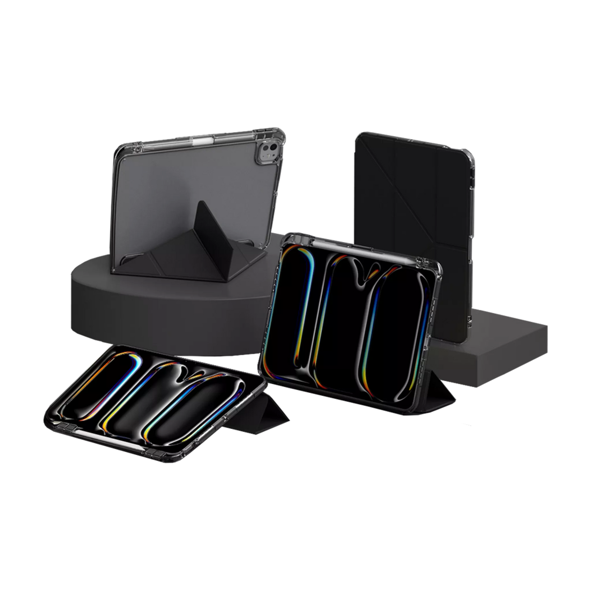 Mutural - Clear-Pro Case for iPad