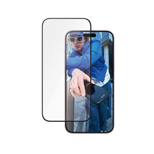 Panzer Glass Ultra-Wide Fit Scratch Resistant Screen Protector with Drop Protection